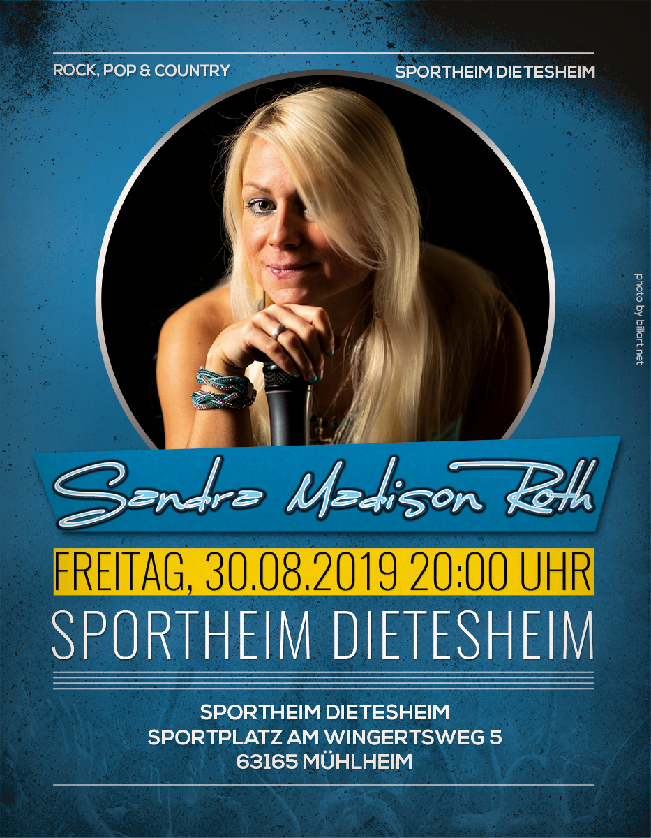 Live im Sportheim Dietesheim - Sandra Madison Roth
